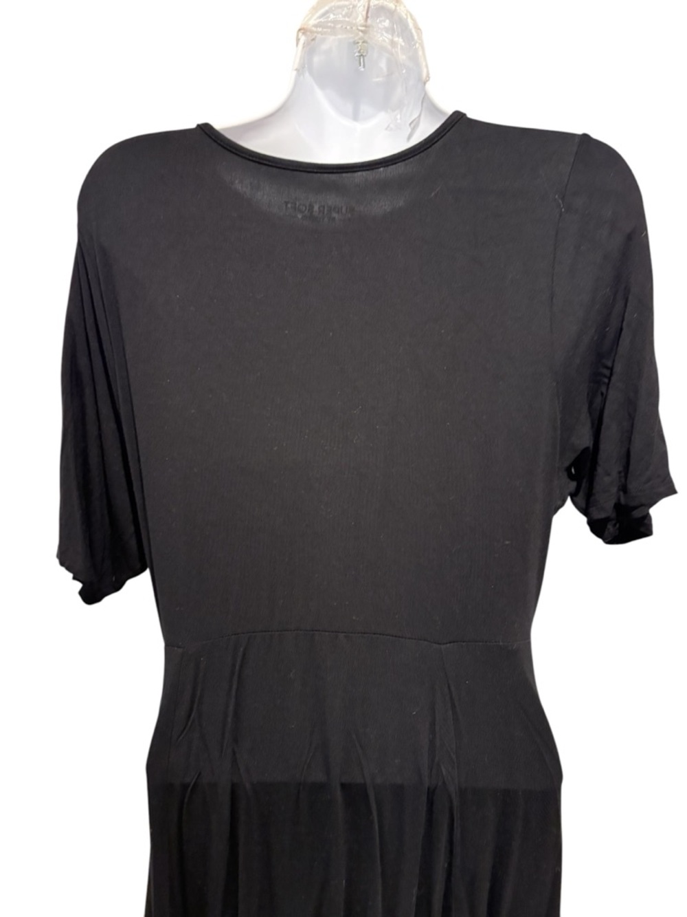 TORRID Women’s Super Soft Skater Mini Dress Black Size 0/L - Picture 10 of 13